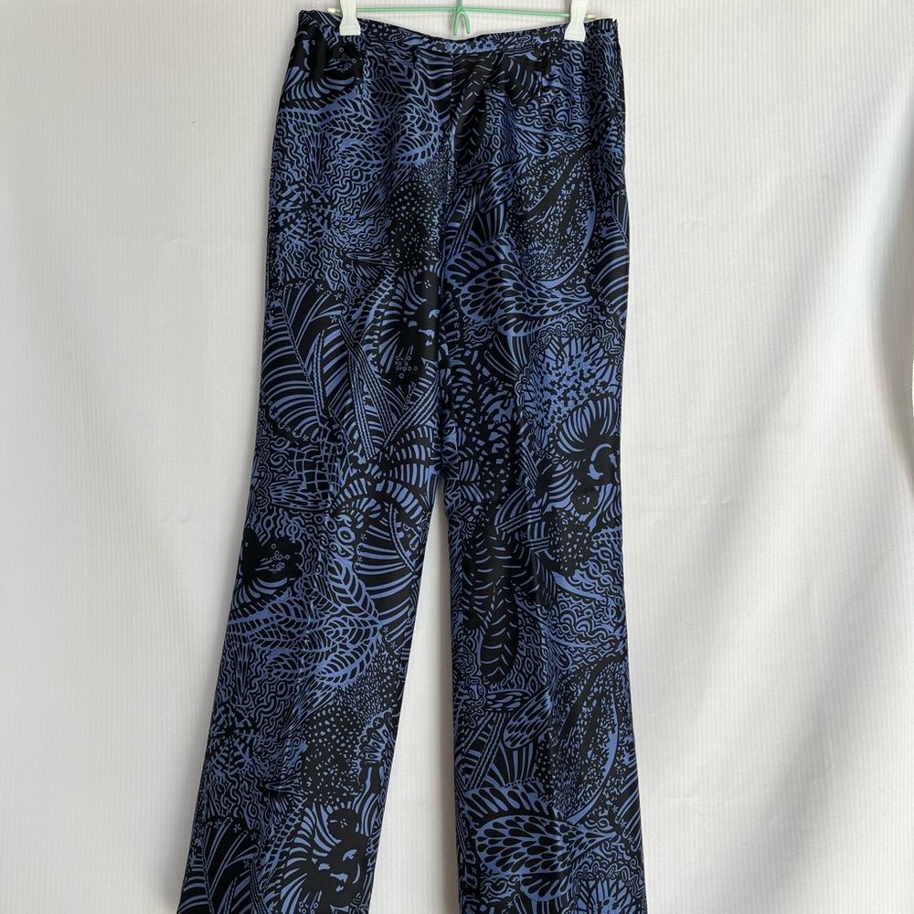 A Taylor Silk Pattern Slacks - image 4
